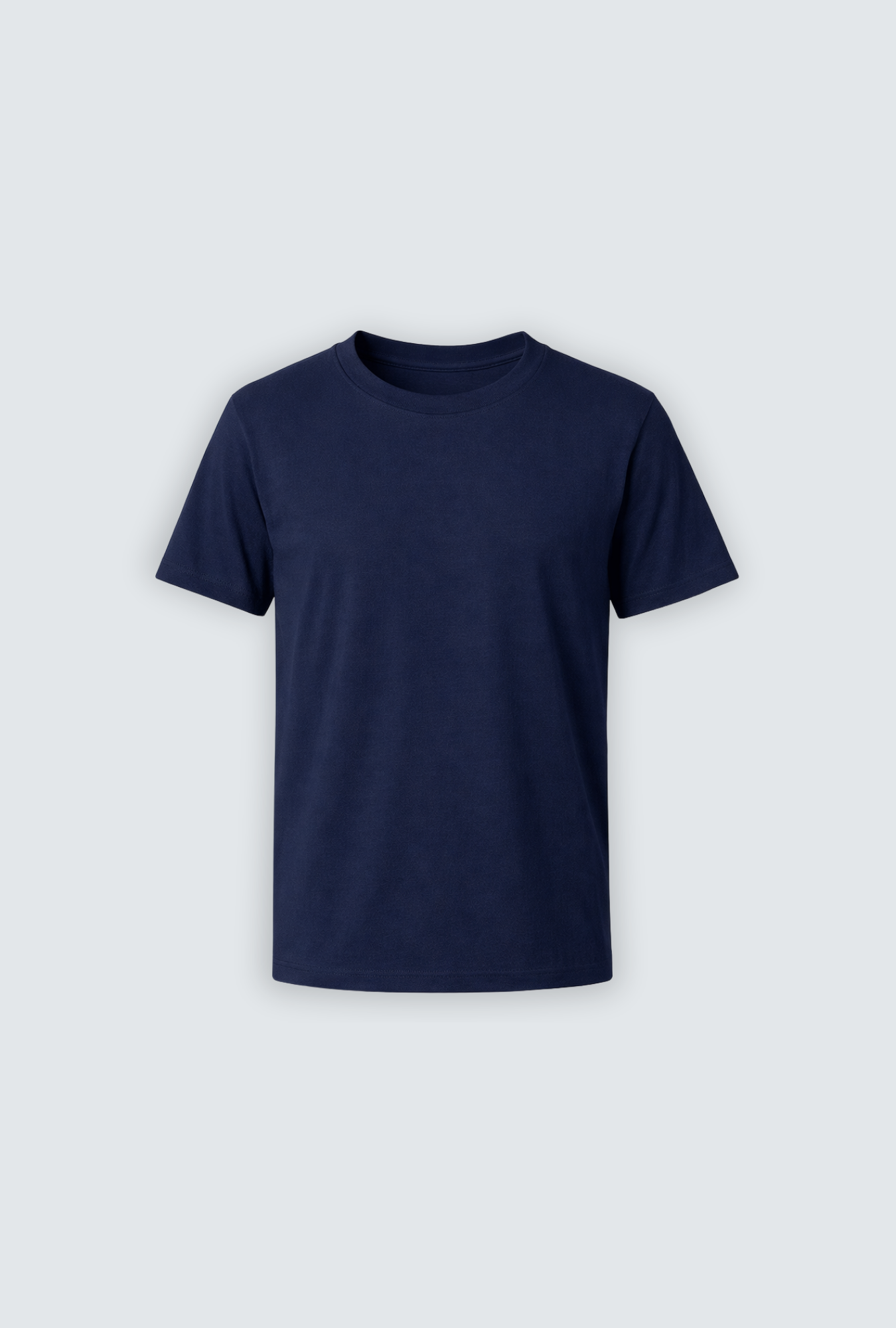 Camiseta Básica Masculina 100% Algodão Lisa Confortável